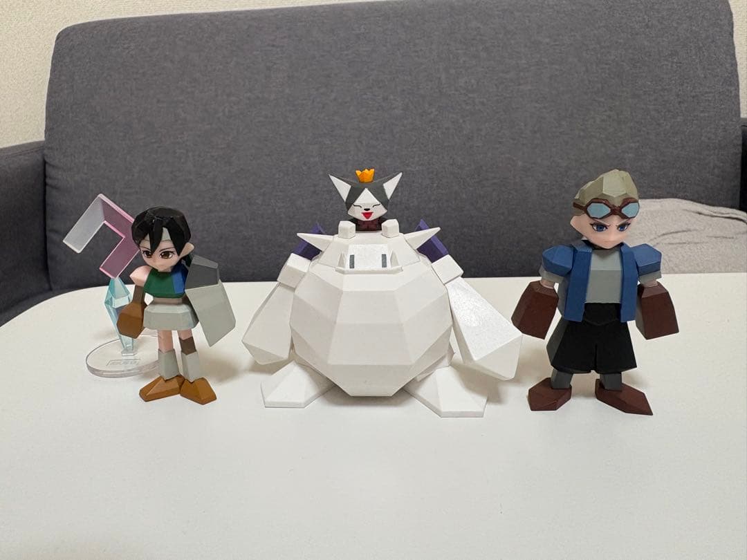 {8月末まで出品} FF7Rミニフィギュアセット(シークレット有)