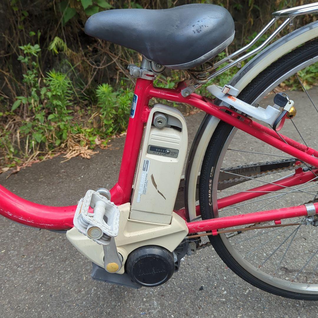 ヤマハPAS　電動アシスト自転車　バッテリー残量たっぷり　パンク修理込み価格