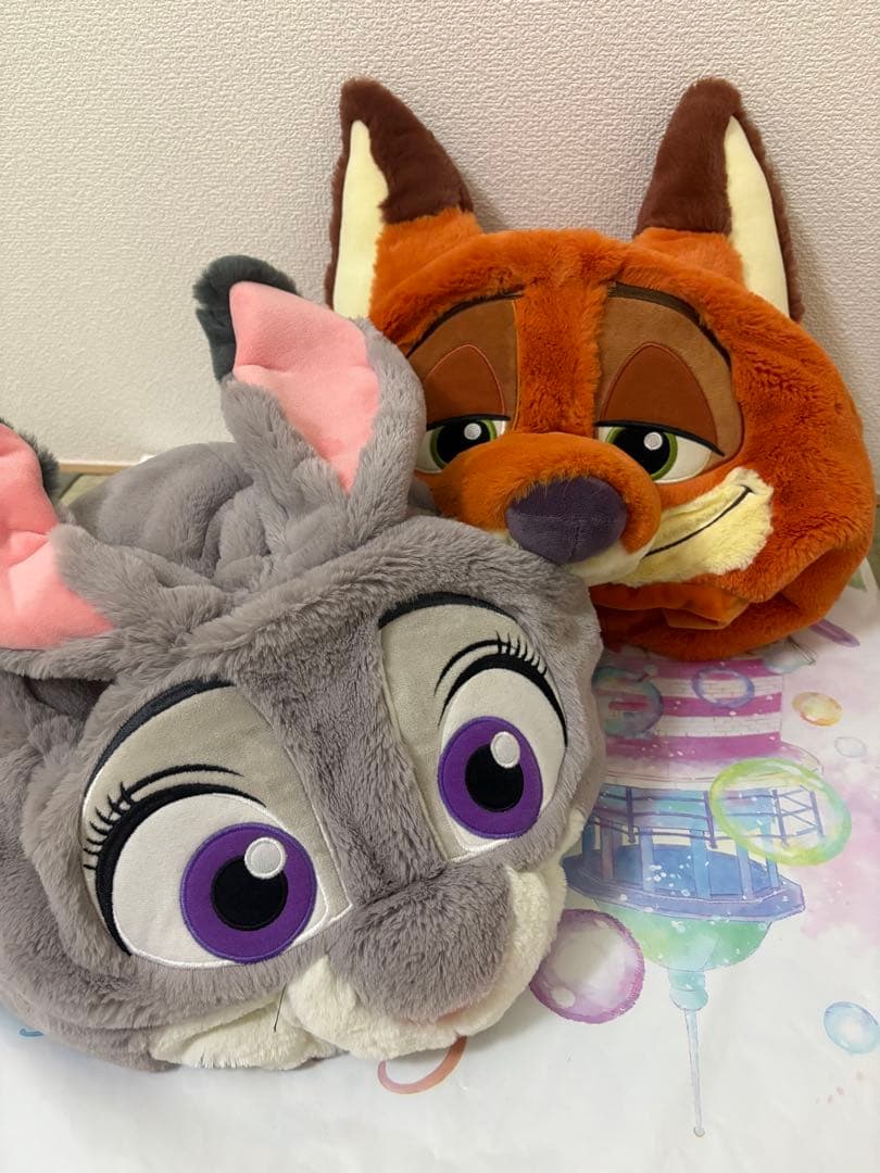 ズートピア ニック　ジュディ　ファンキャップ　2点セット