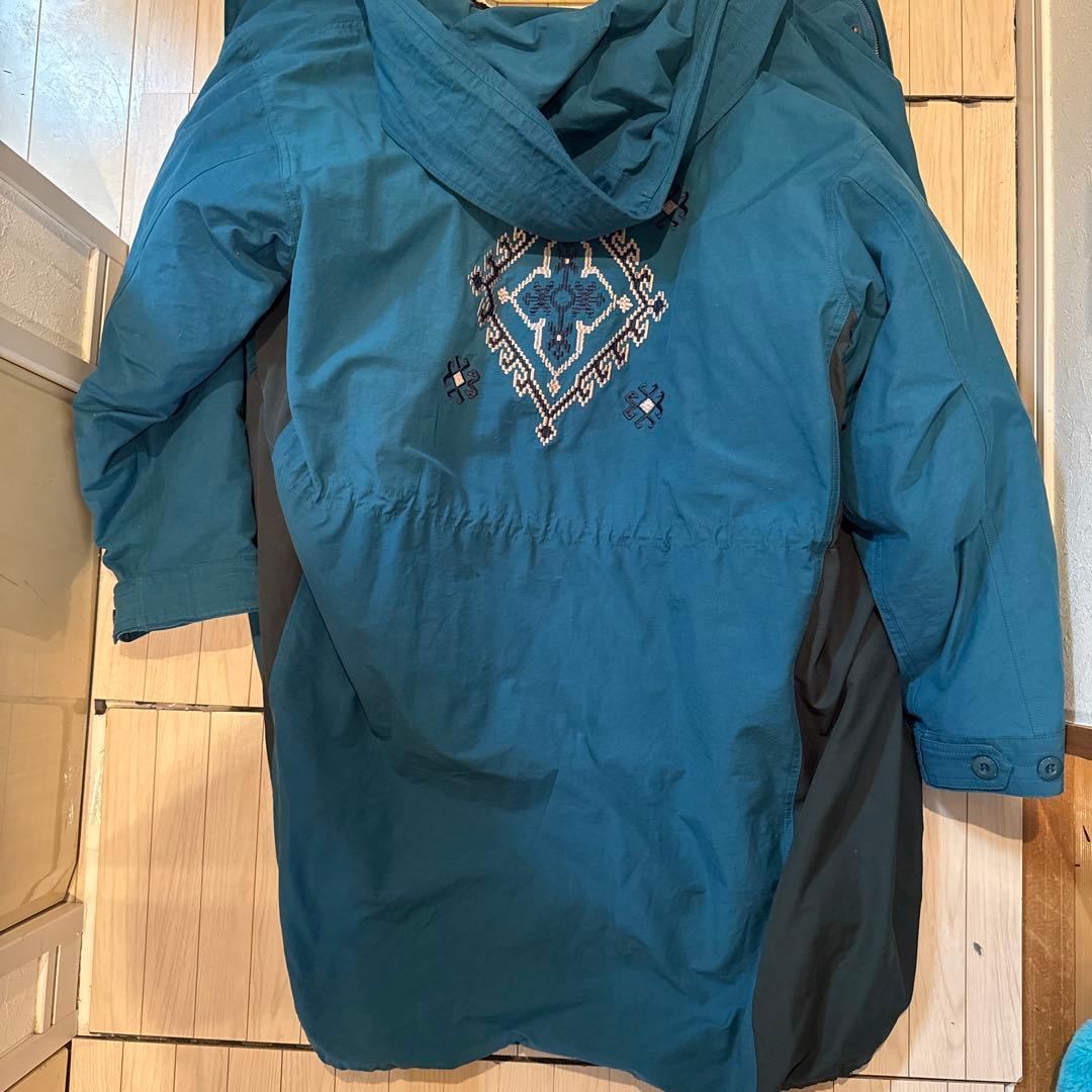 チャイハネ　青色 モッズコート