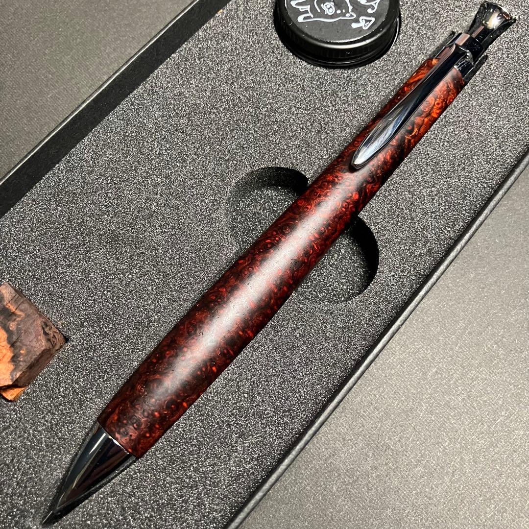 こぶた工房 ホンジュラスローズウッド瘤極上+グロテスク シャープペンシル