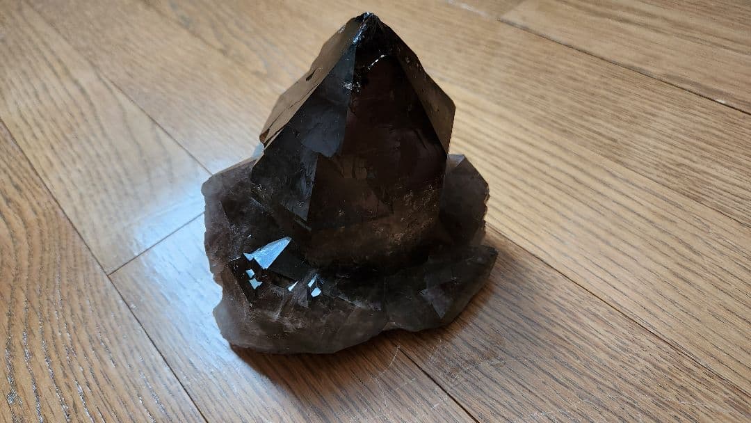 最終値下✨1.41kg　極上　エレスチャルスモーキークォーツカテドラル　水晶