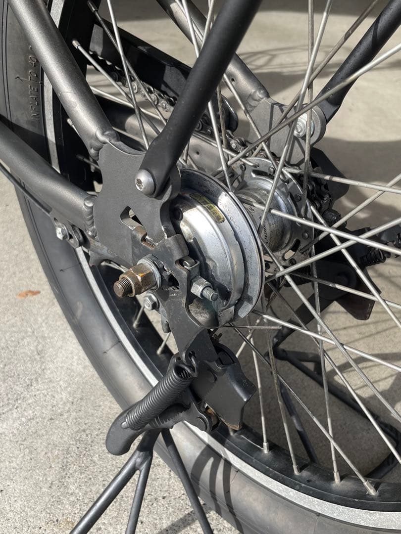 【たのメル便費用込、充電器込】ヤマハ　電動アシストファットバイクPAS KISS