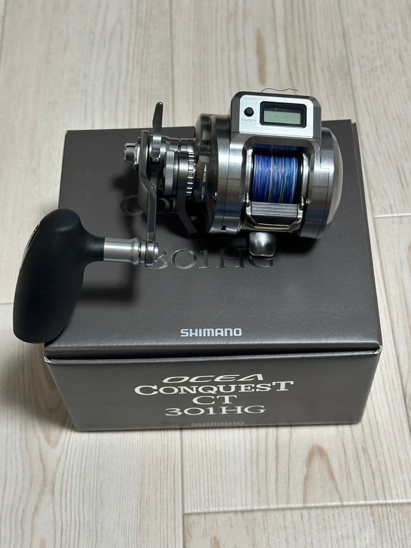 シマノ24オシアコンクエストct301hg