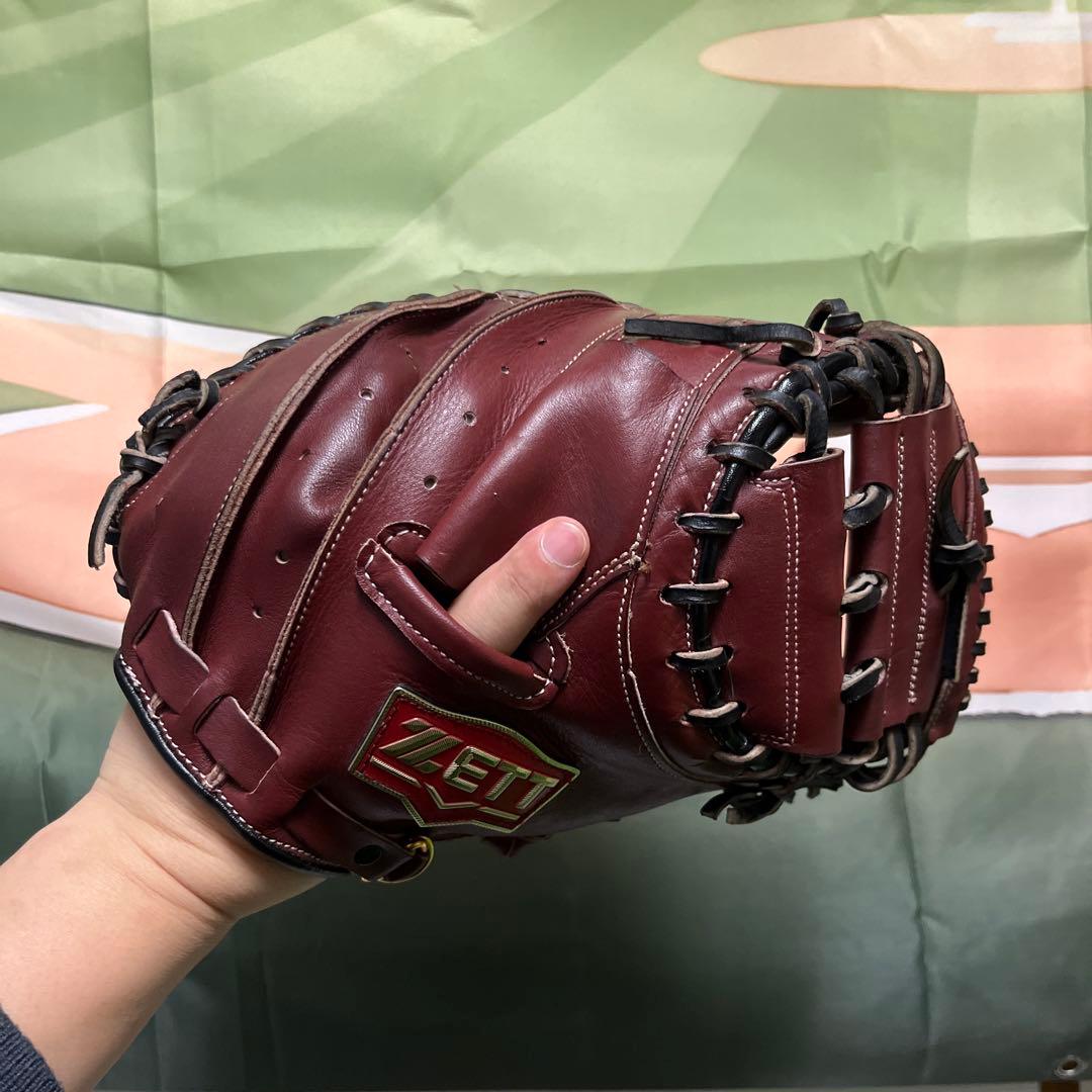 1023 ZETT プロモデル 型抜群 即戦力 硬式 キャッチャーミット