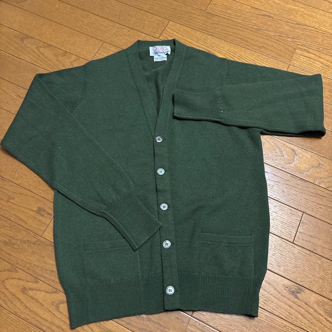 バランタイン　カシミヤ　100%カシミヤ カーディガン