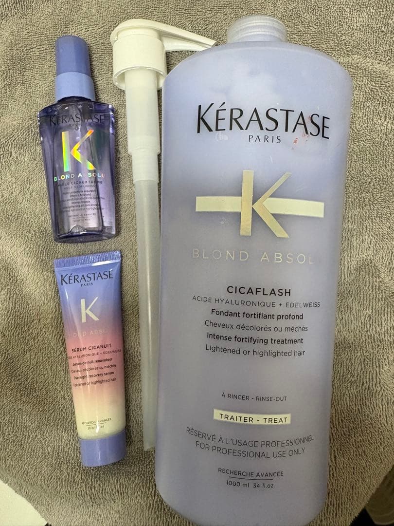 【3時間限定】Kérastase Blond Absolu Cicaflash