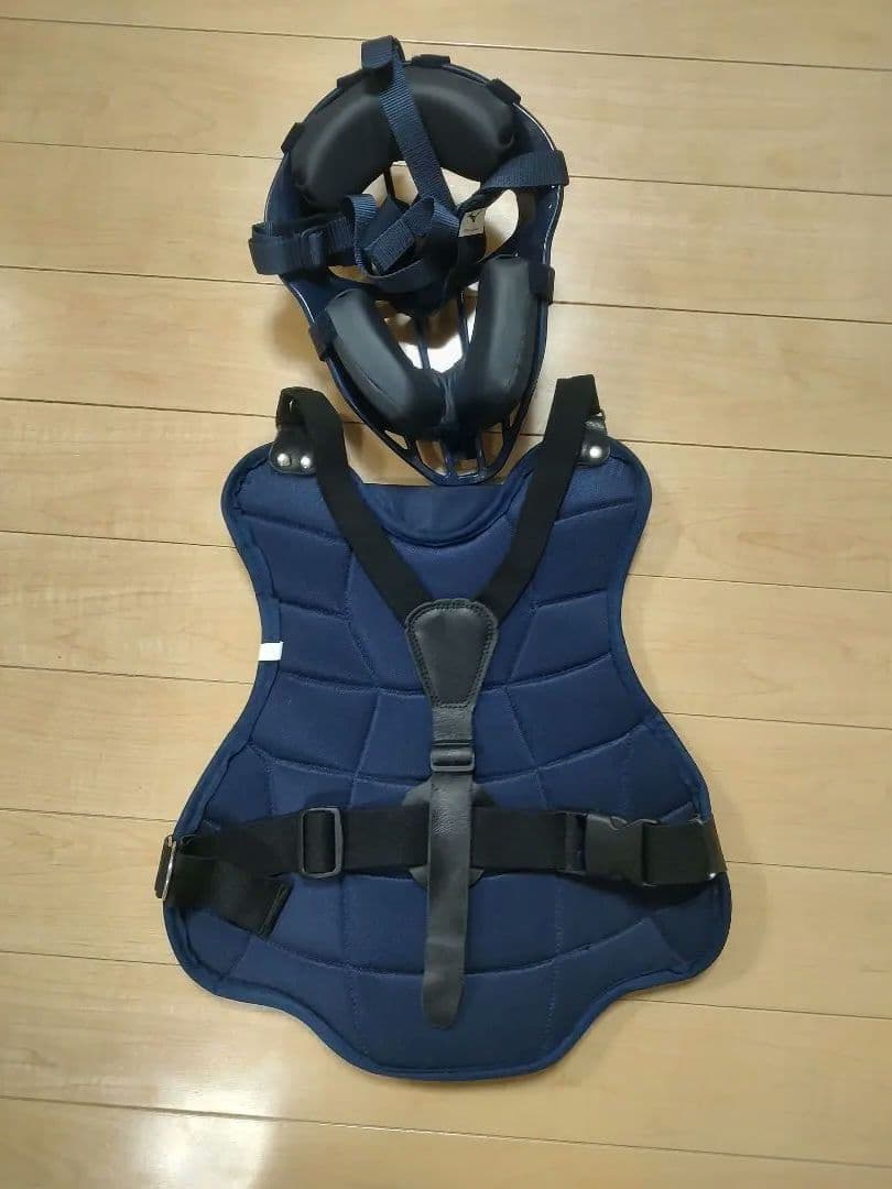 少年軟式野球　キャッチャープロテクター　マスクセット