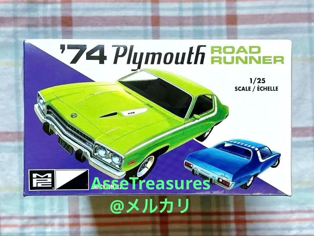 mpc 1/25 プリムス・ロードランナー 1974年型 新品 シュリンク未開封