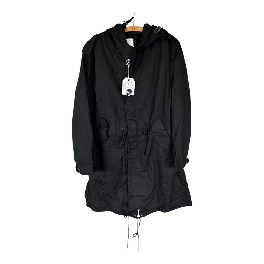 未使用 HOUSTON M-51 フィッシュテールパーカー BK XXXS