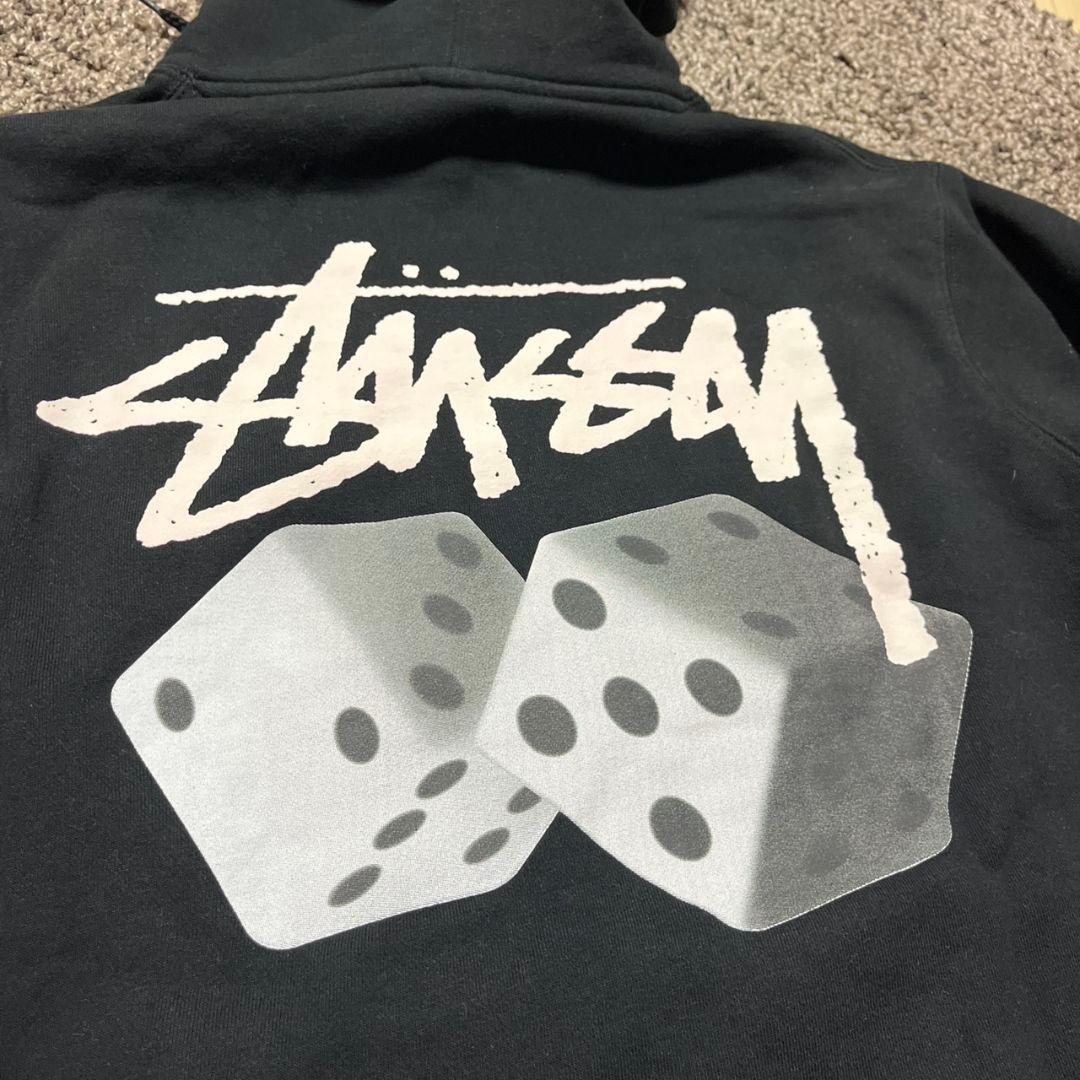 Pratama様 STUSSY DICED OUT HOODIE ブラックM