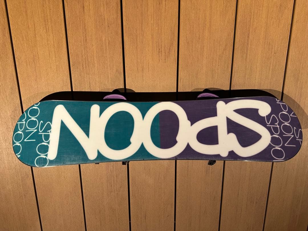 キッズスノーボード SPOON 110cm＋バイン＋ダイヤルブーツ　2023年