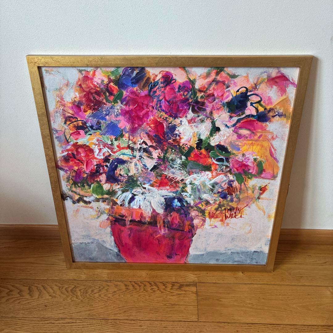 フランフラン アートボード アートパネル 美品