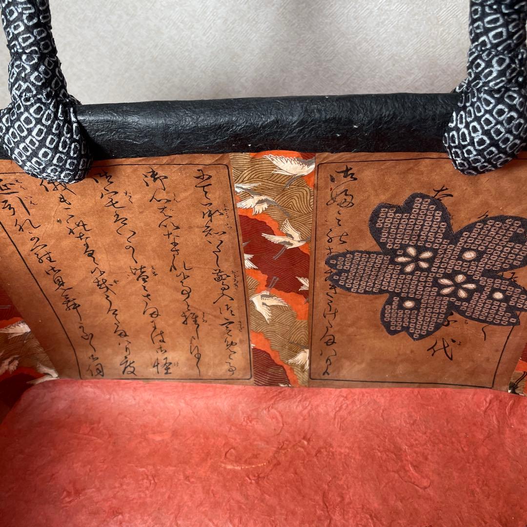 一閑張りバッグ⑨龍