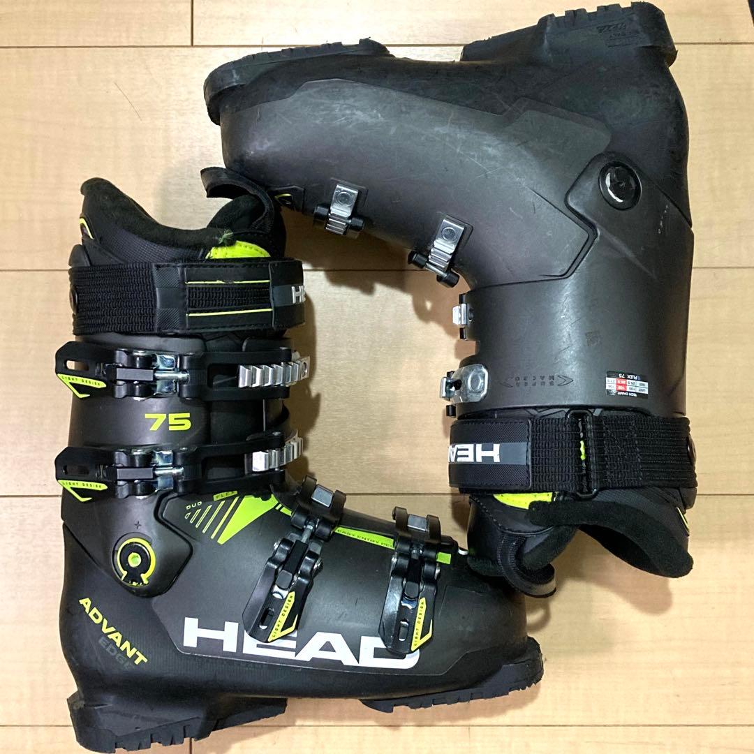 人気✨HEADスキーブーツADVANT EDGE75 25〜25.5cm 初中級