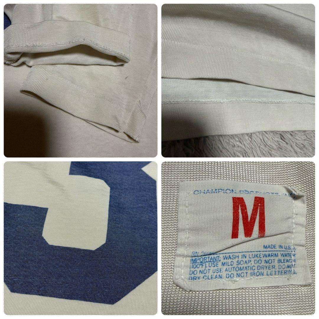 70s Champion rayon football両面染み込み　ナンバリング