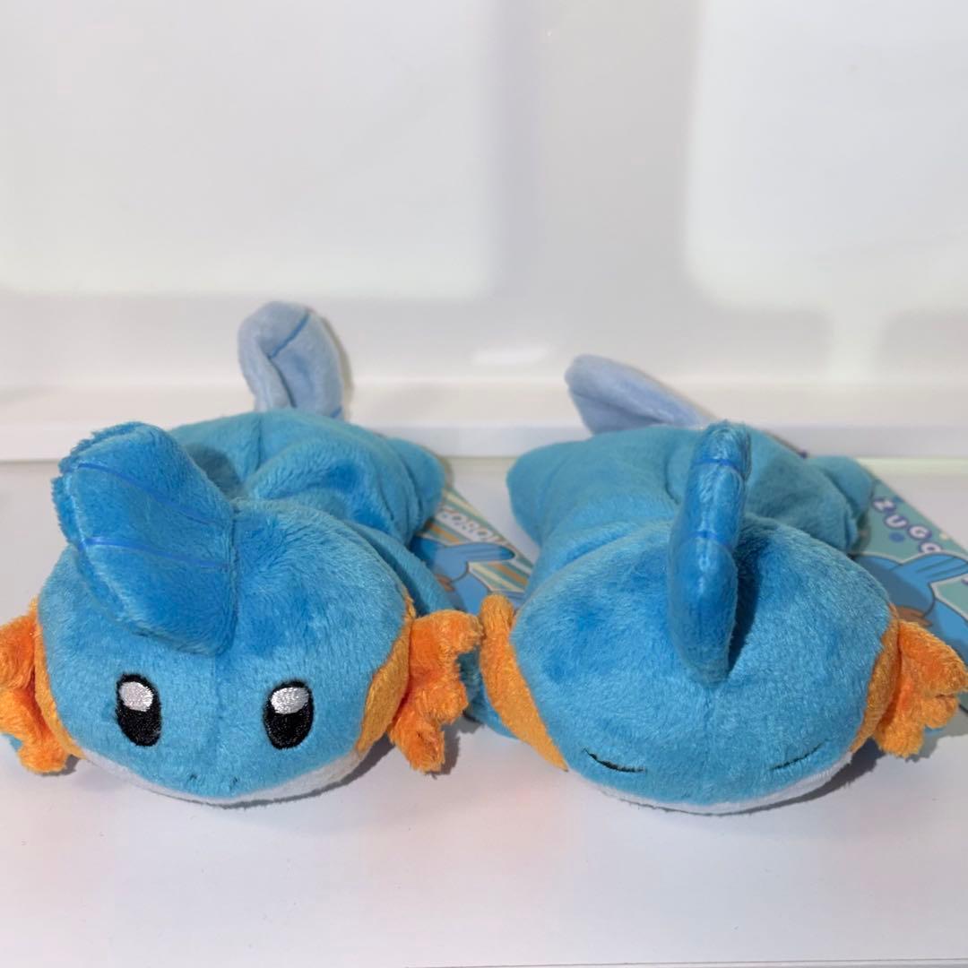 ポケモンセンター　ミズゴロウ　くったりぬいぐるみ　2種