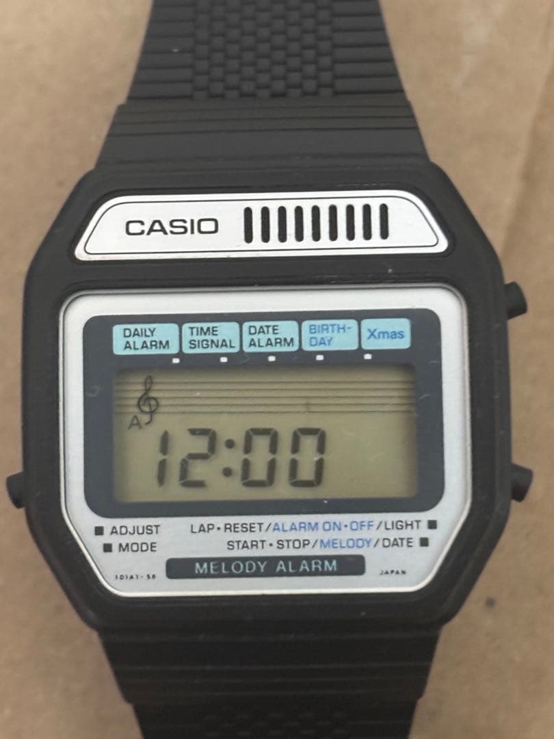 CASIO デジタル腕時計 メロディアラーム　82H108