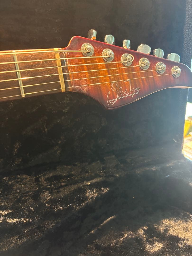ギター Suhr curve top standard