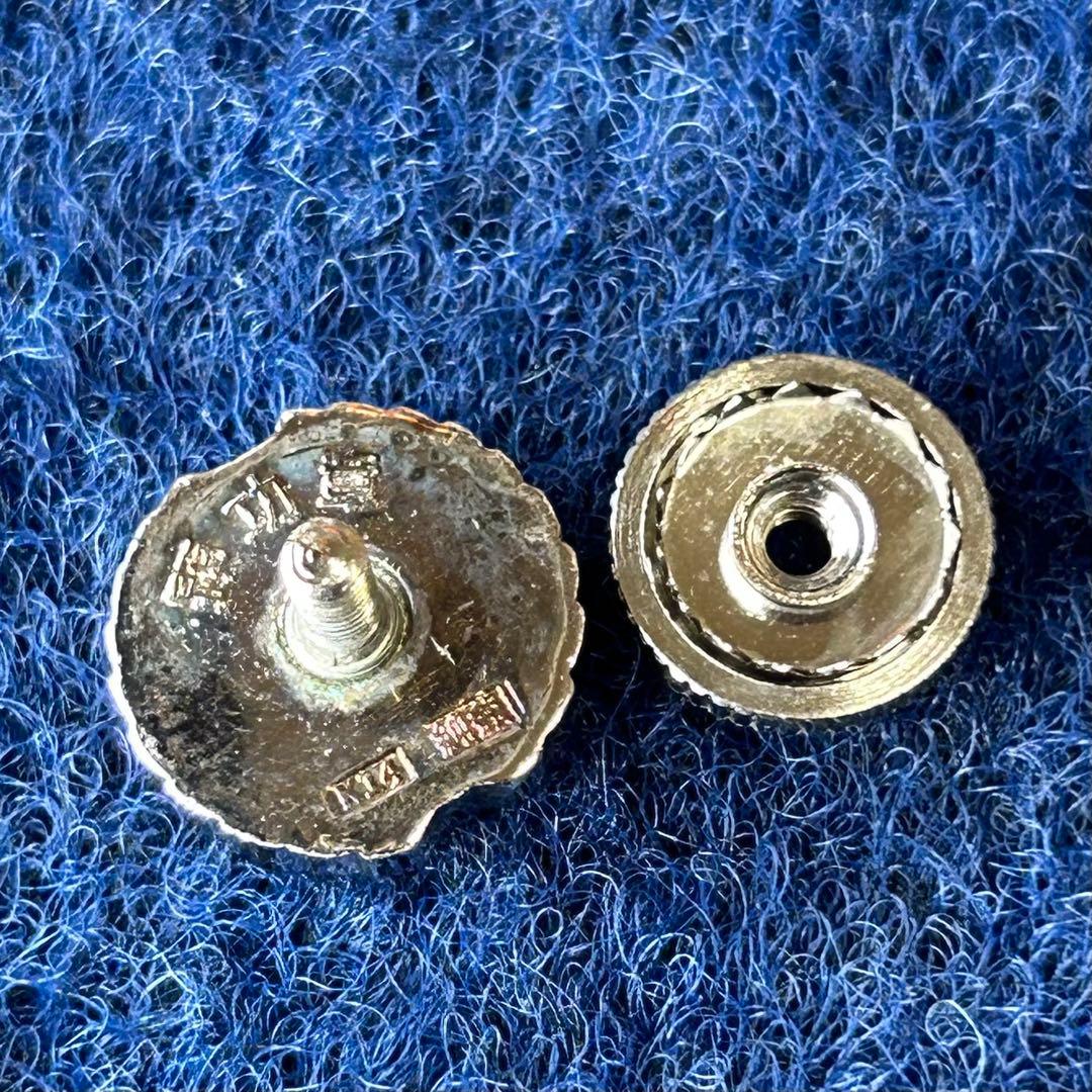 新日鉄 新日本製鉄 社章 K14 14金 純金 刻印