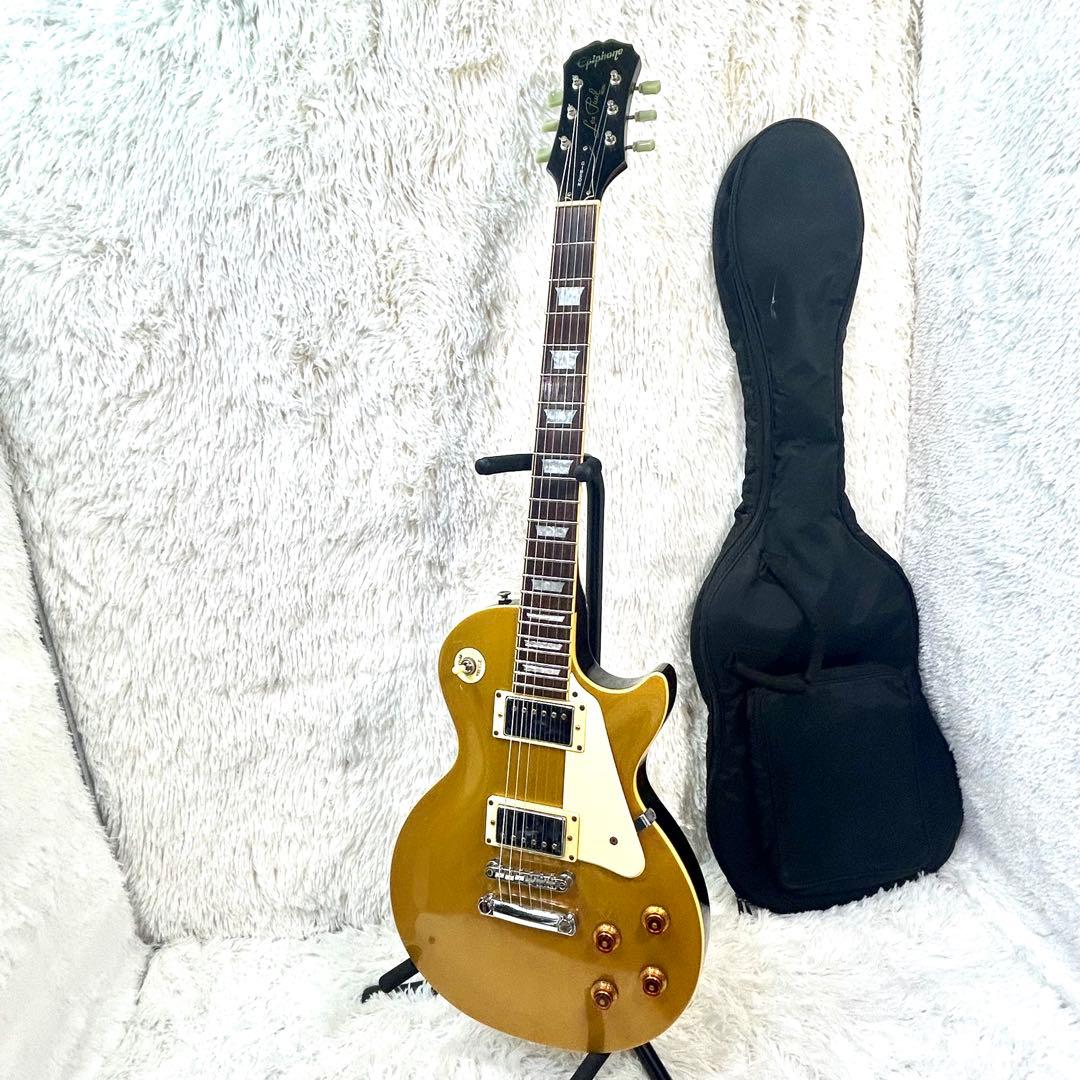 ギター Epiphone LesPaul Gold B'zTak Matsumoto