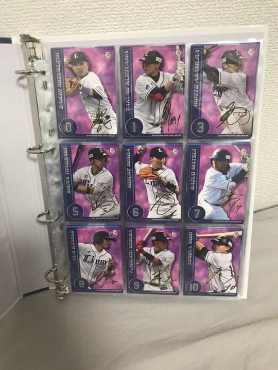 【交渉OK】埼玉西武ライオンズファンクラブカード 2018年優勝年 コンプリート