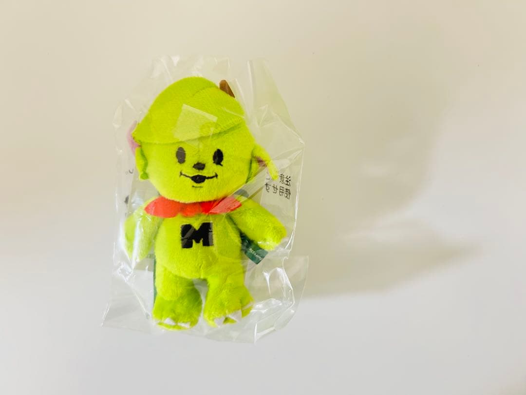 【新品未開封】FC限定メメルぬいぐるみキーホルダー　ミセスグリーンアップル