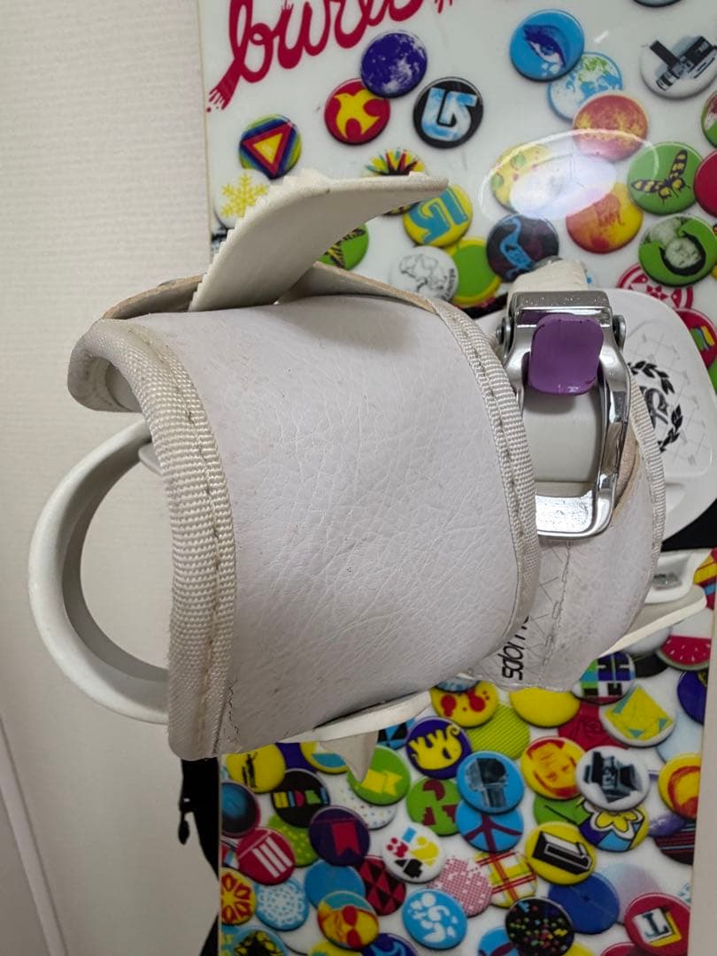 Burton Featherスノーボード144 セット　サロモン　ケース付き