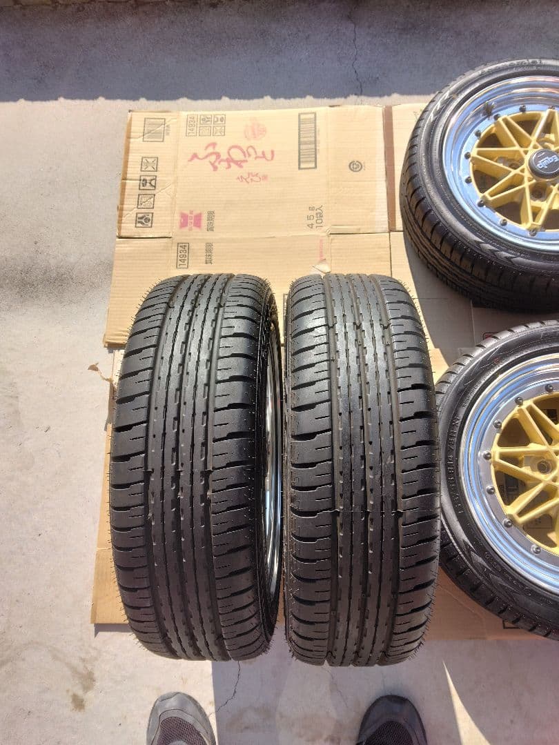 R*n様 Equip 03 14インチ 5J+23PCD100美品　貴重　廃盤