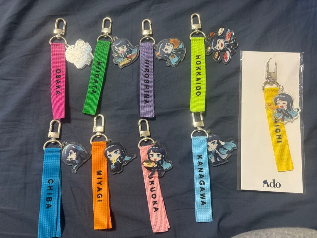 専用Ado モナ・リザの横顔 会場限定 ご当地あどちゃんストラップ〜日本旅行編〜