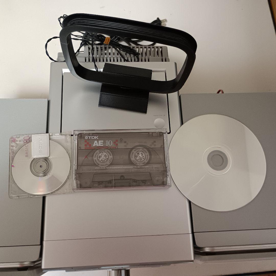 【美品】ビクター マイクロコンポーネントMDシステム シルバー UX-Z2-S