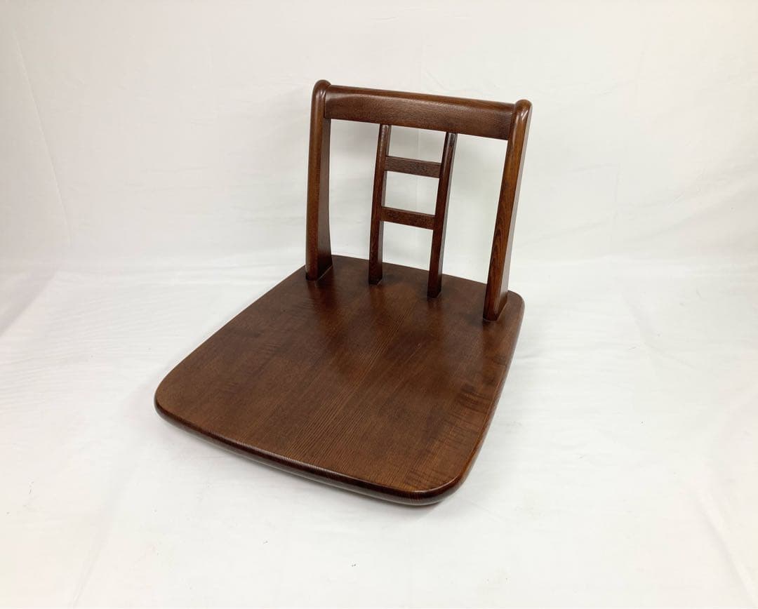 回転座椅子 FURNITURE 木製 ロータイプ 360度 和室 和風家具 ①