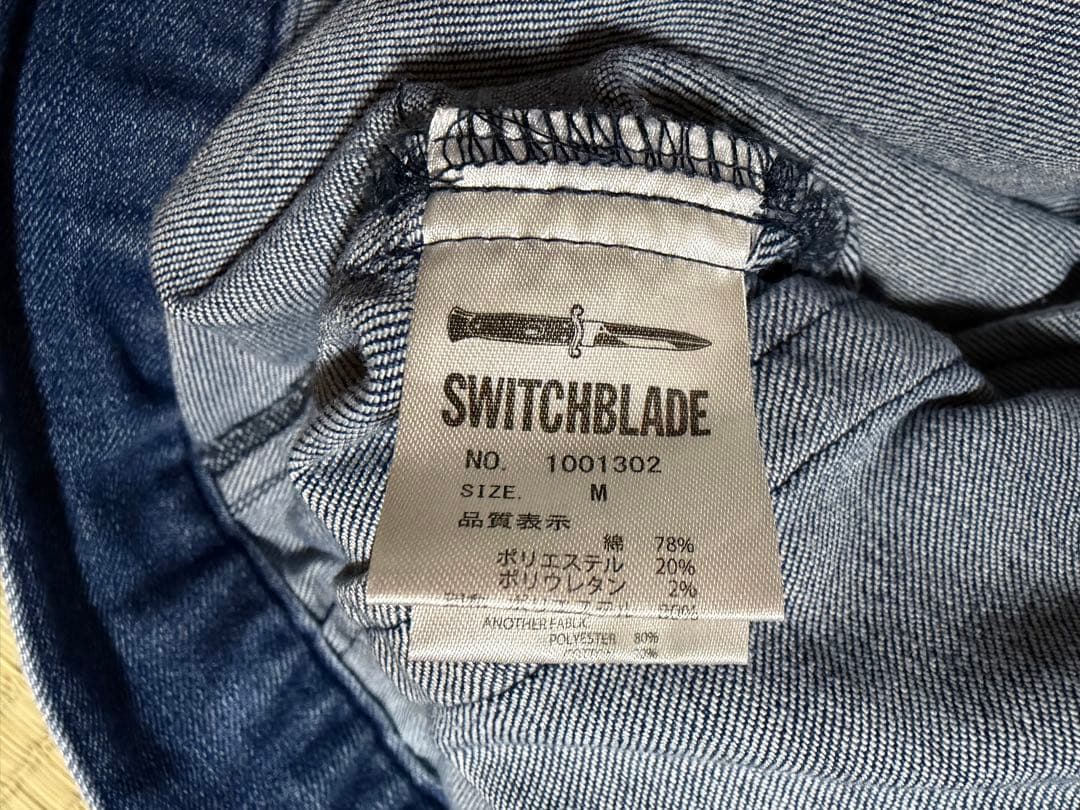 switchblade　デニムジャケット　Mサイズ