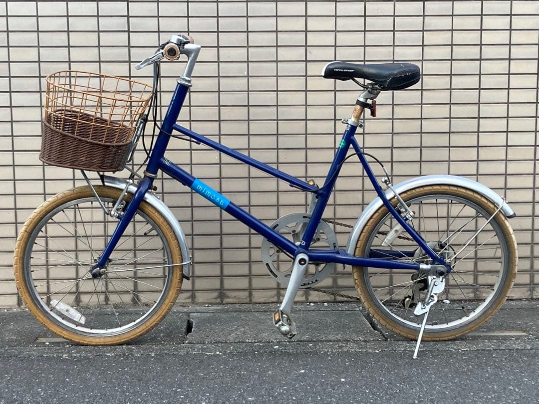 ミニベロ サイマ ミモザ cyma mimosa 外装6段 フロントバスケット