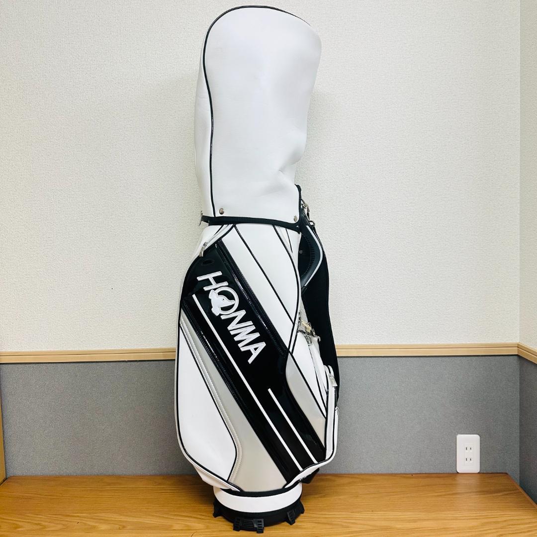 HONMA キャディーバッグ CB-12016 ホワイト/ブラック