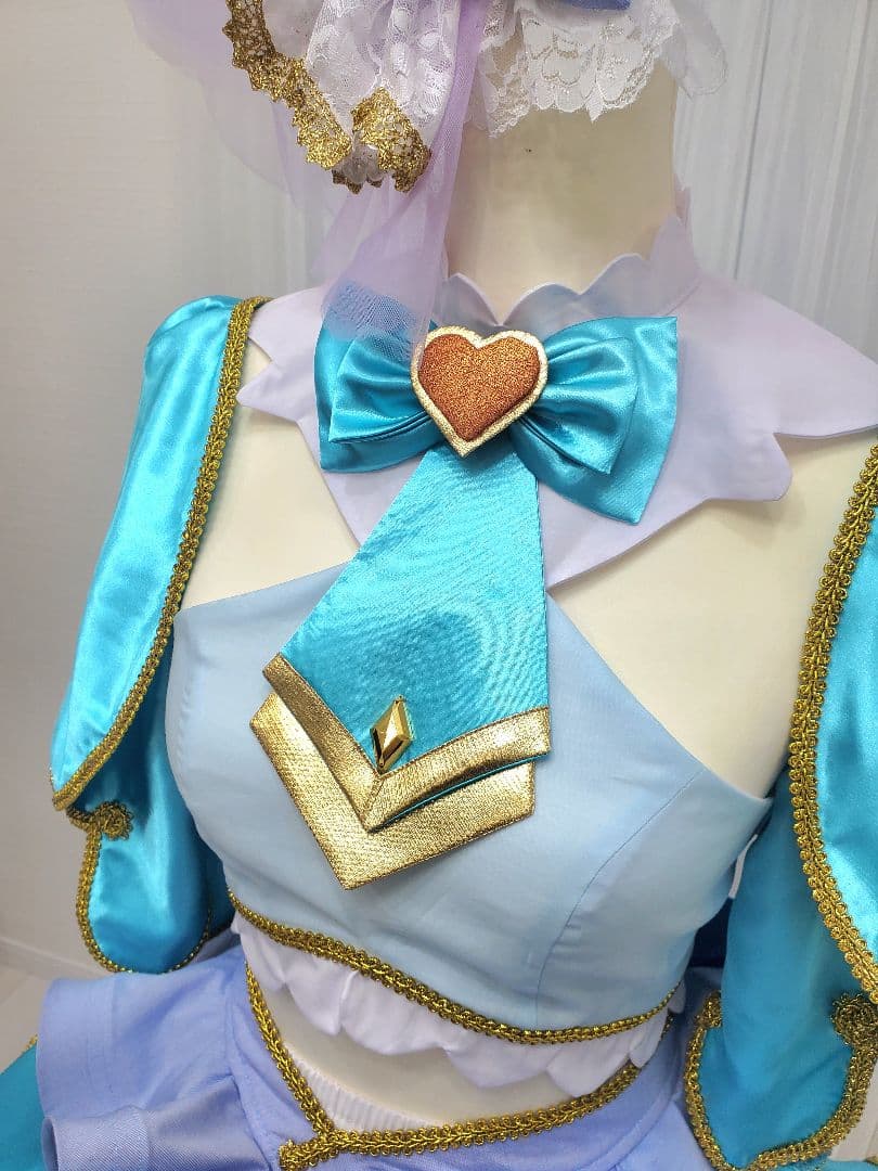 名探偵プリキュア キュアエクレール風 コスプレ衣装