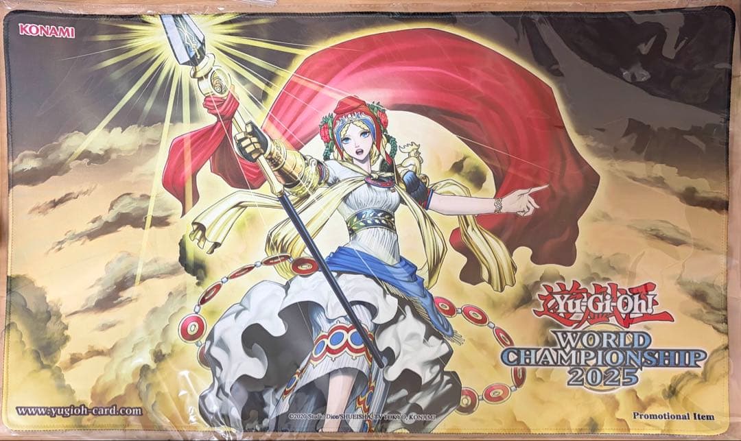 遊戯王 WCS2025 公式プレイマット 優勝カード