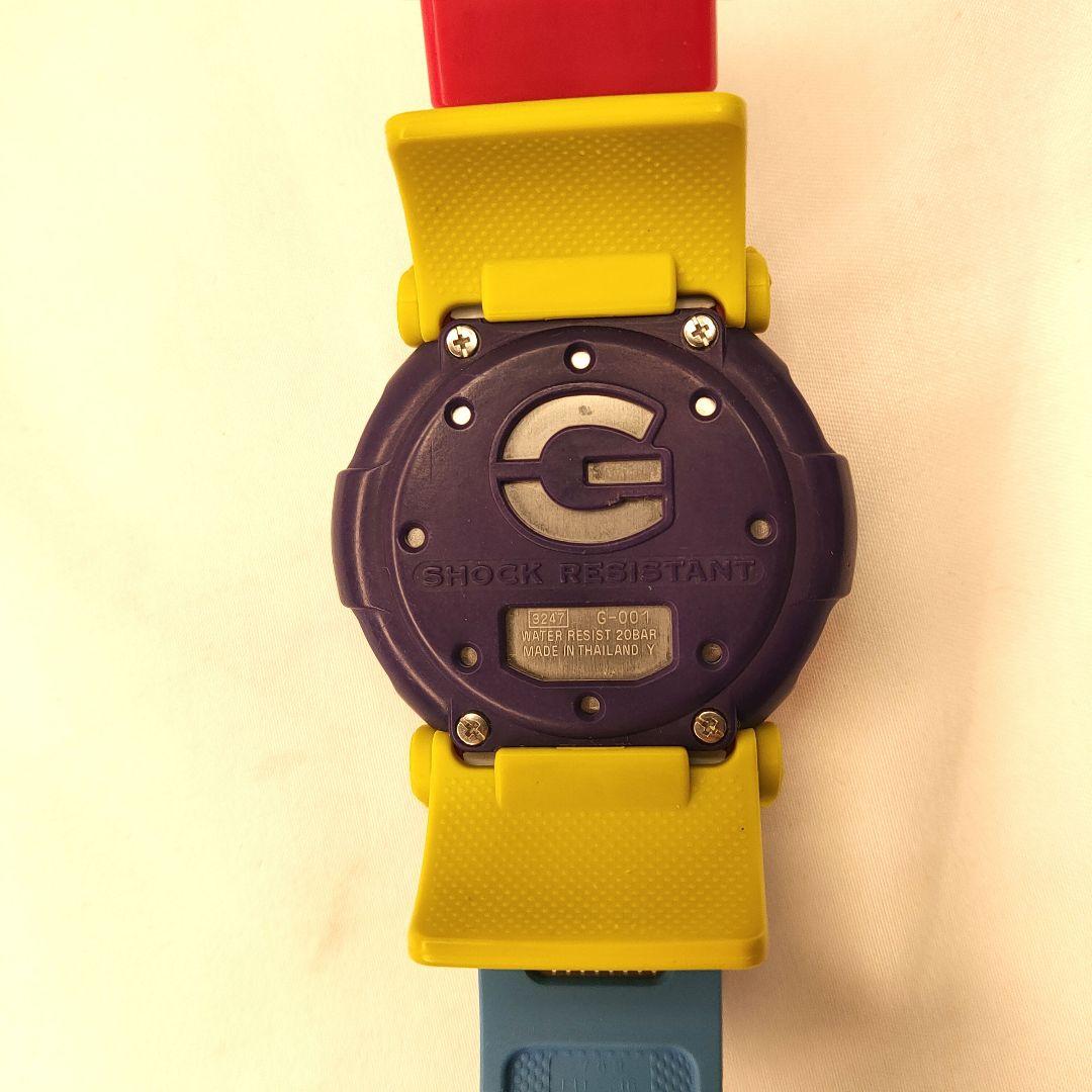 稼働品 レア✨ G-SHOCK G-001-2JF ジェイソン マルチカラー