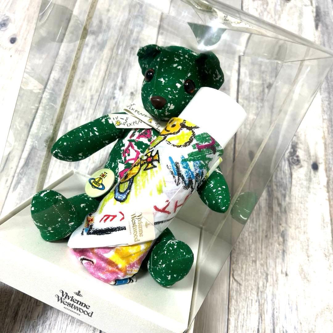 VivienneWestwood ベアー　ハンカチ　セット　限定　箱付　緑