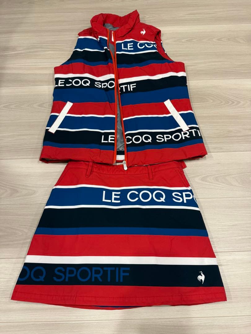 LE COQ SPORTIF ベスト＆スカート セットアッ2022年モデル