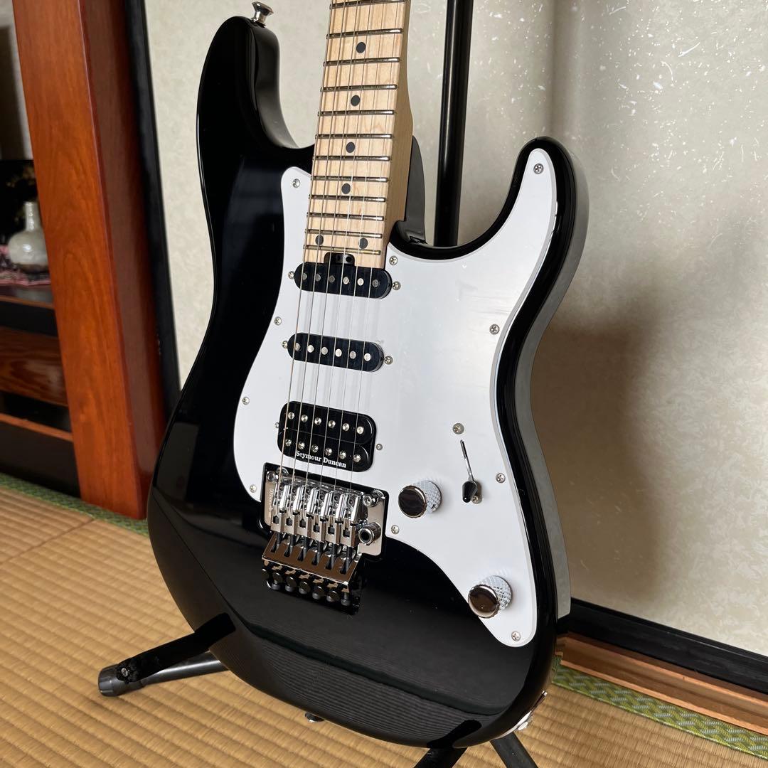 ギター MJ So-Cal Style 1 HSS FR M Gloss Black