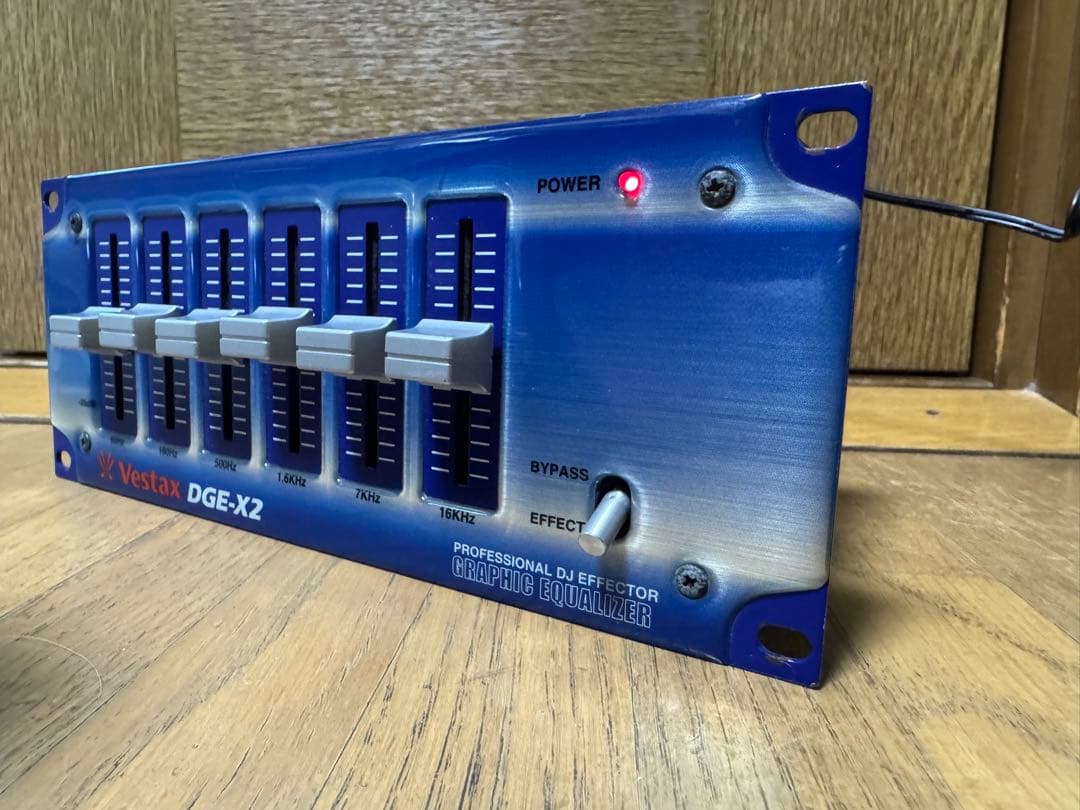 Vestax DGE-X2 GRAPHIC EQUALIZER 激レア