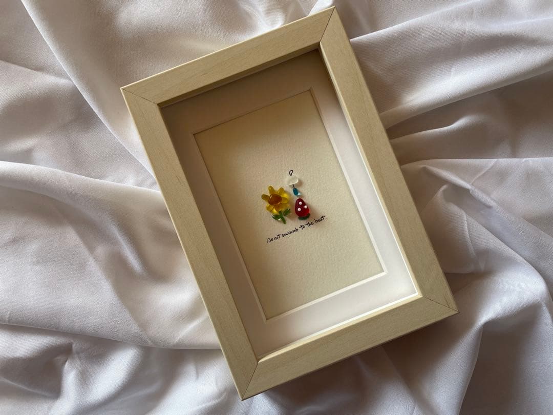 シーグラスアート　12か月カレンダー　　　　S-206