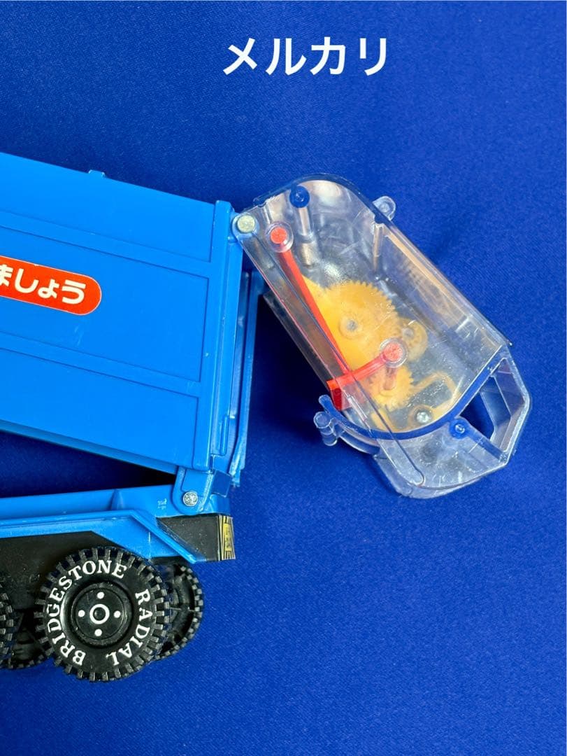 ★廃版　ダイヤのゴミ収集車　寺井商店　清掃車　東京都　日本製　フリクション　美品