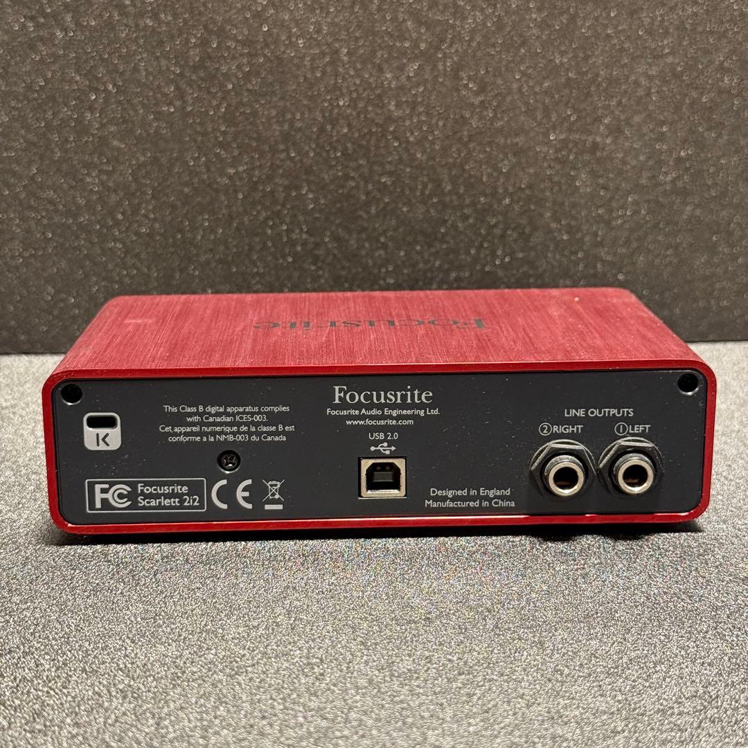 あ*様 Focusrite Scarlett 2i2 オーディオインターフェース