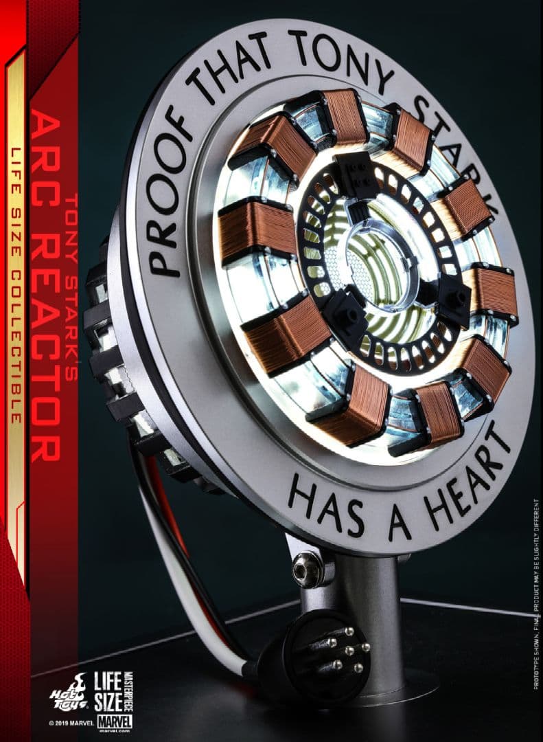 ホットトイズ　アイアンマン　アークリアクター　新品未使用