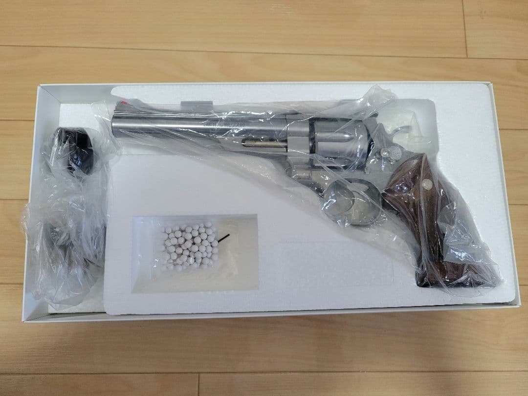 マルシン M629 6.5インチ シルバーABS 木製グリップ