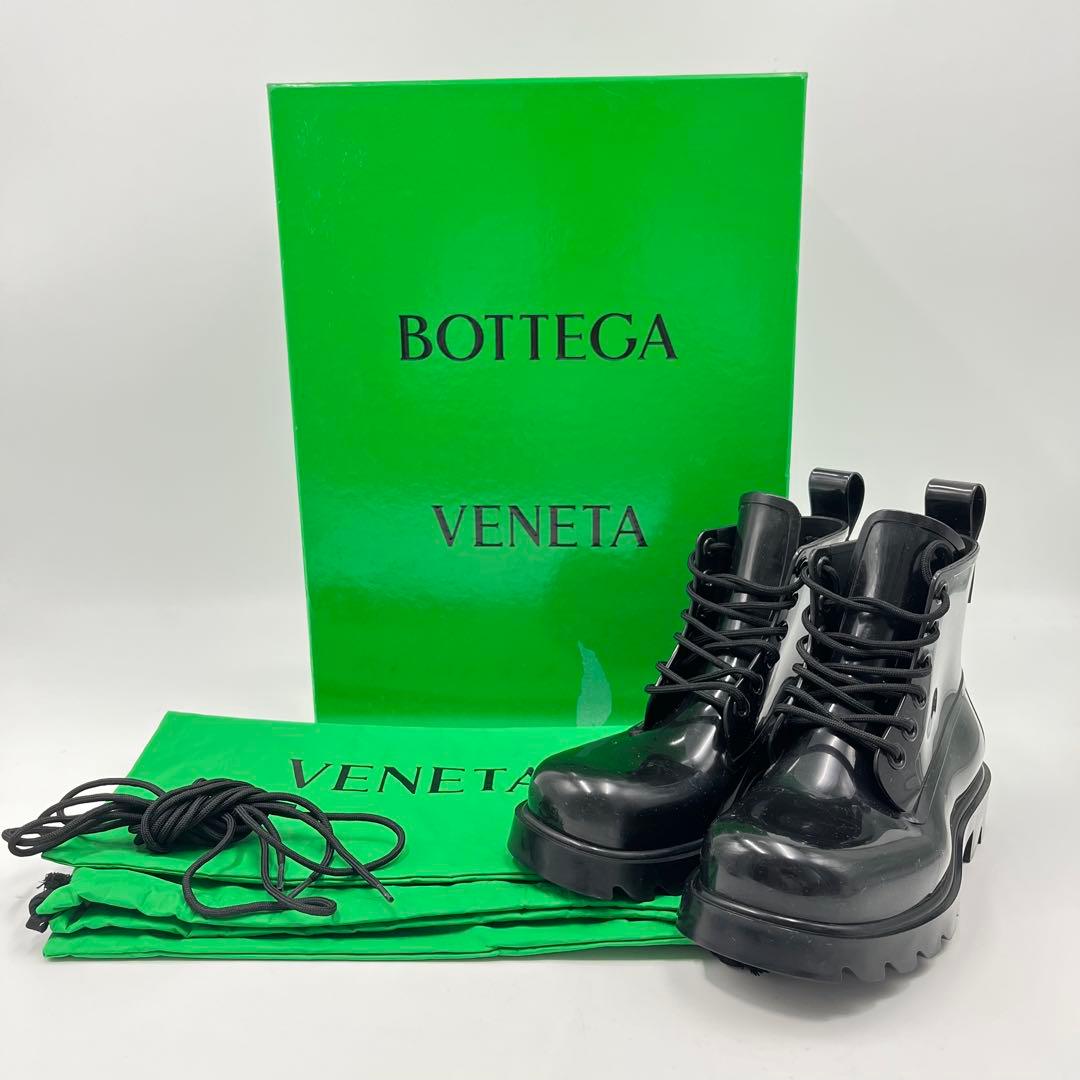 BOTTEGA VENETA ストライドブーツ ラバーブーツ レインブーツ 36
