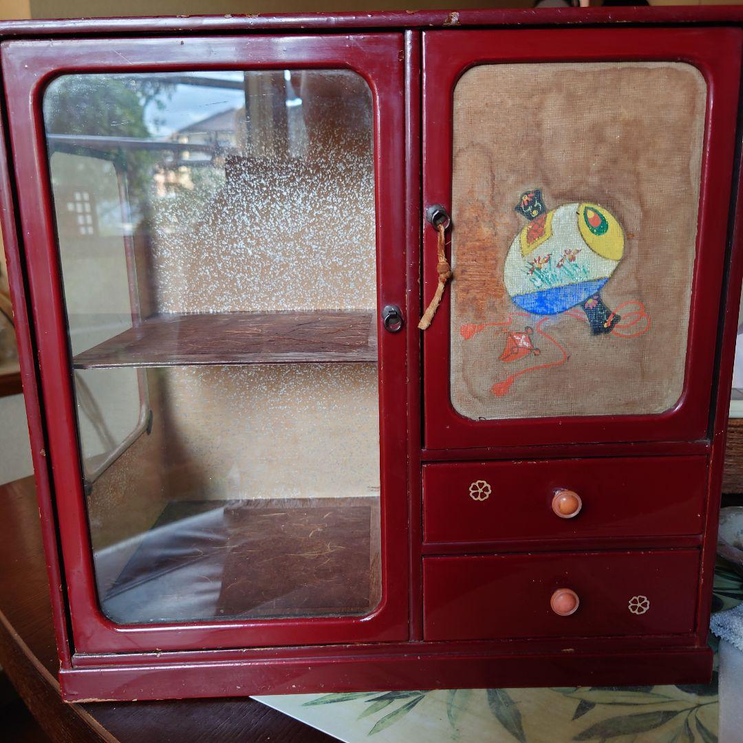 時代箪笥　大正　螺鈿　小箪笥　古箪笥　飾り棚