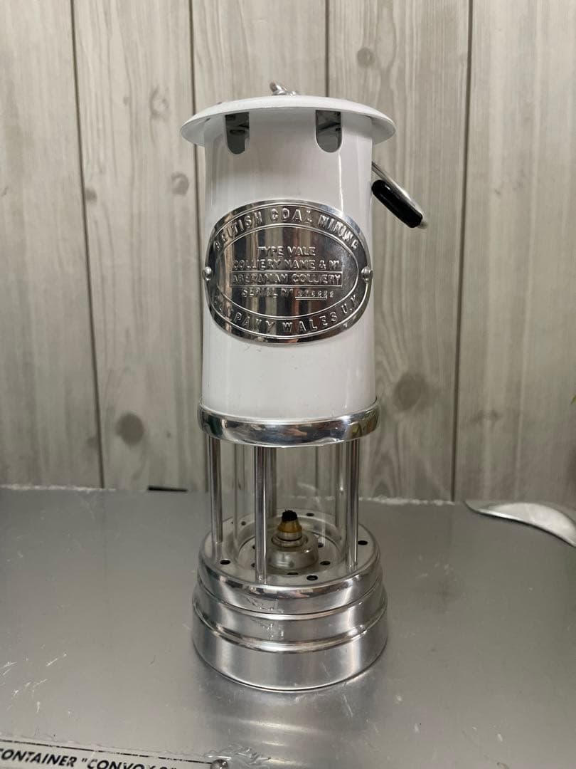 JDバーフォード Miners Lamp ホワイト　Lサイズ